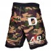 ARD Camo Pro MMA Fight Shorts Yellow Camouflage UFC Cage Fight Grappling